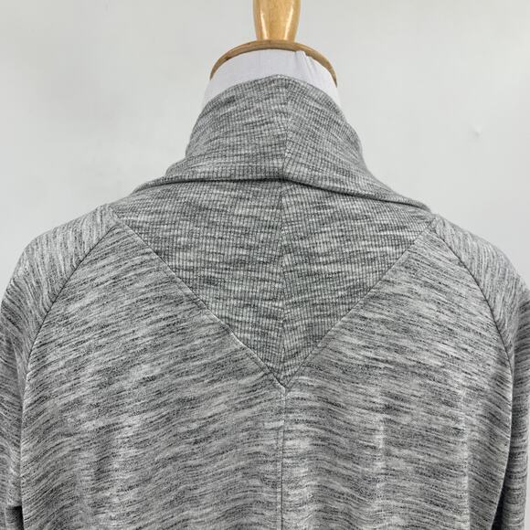 Athleta Cardigan Womens XS Extra Small Grey Nirvana Wear Two Ways Wrap Sweater - Picture 8 of 14